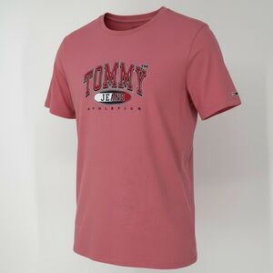 MWT Tommy Hilfiger Men's Pink Graphic Tee Size L